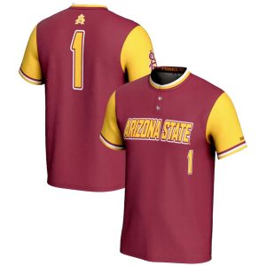1ArizonaStateSunDevilsGameDayGreatsLightweightSoftballJersey-Maroon-1