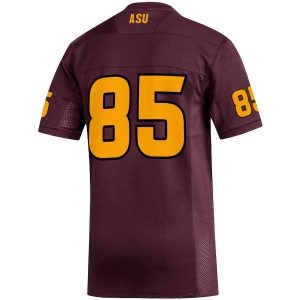 85ArizonaStateSunDevilsadidasReplicaFootballTeamJersey-Maroon