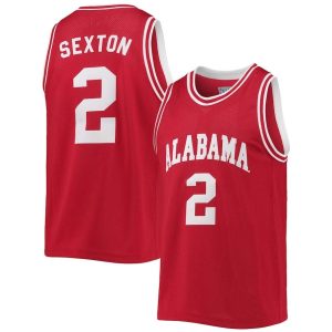AlabamaCrimsonTide_2CollinSextonOriginalRetroBrandCommemorativeClassicBasketballJersey-Crimson-1