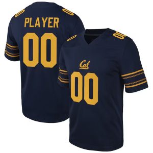 CalBearsPick-A-PlayerNILFootballGameJersey-Navy-1