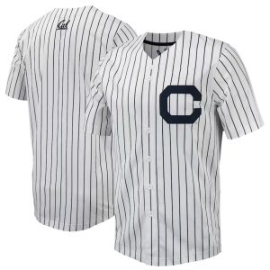 CalBearsPinstripeReplicaFull-ButtonBaseballJersey-WhiteNavy-1