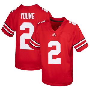 ChaseYoungOhioStateBuckeyesNikeYouth2020NFLDraftReplicaJersey-Scarlet