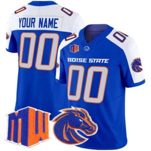 CustomBoiseStateBroncosRoyalVaporLimitedFootball