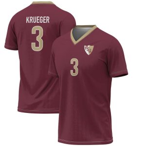FloridaStateSeminoles_3CaseyKruegerGameDayGreatsYouthLightweightAlumniSoccerJersey-Garnet