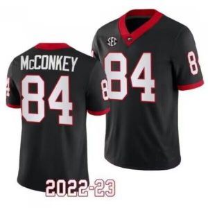 G.Bulldogs_84LaddMcConkeyBlackCollegeFootballJerseyStitchedAmericanCollegeJerseys