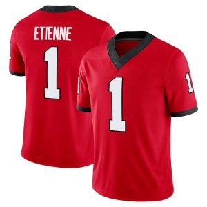 GeorgiaBulldogs_1TrevorEtienneRedFootballGameJersey-1