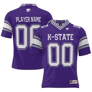 KansasStateWildcatsProSphereYouthNILPick-A-PlayerFootballJersey-Purple
