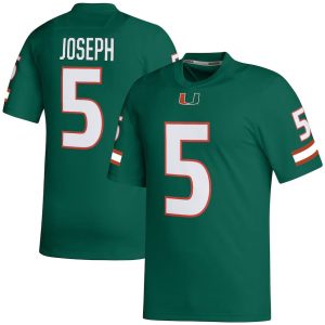 MiamiHurricanes_5RayRayJosephNILFootballPlayerJersey-Green-1