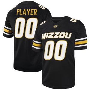 MissouriTigersPick-A-PlayerNILFootballGameJersey-Black-1