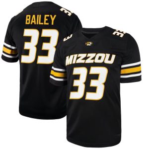 MissouriTigers_33ChadBaileyNILFootballPlayerJersey-Black-1