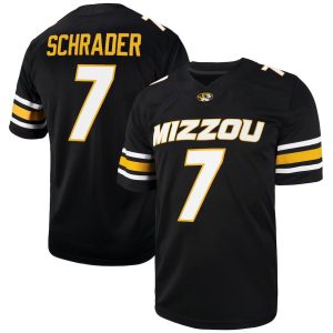 MissouriTigers_7CodySchraderNILFootballPlayerJersey-Black-1