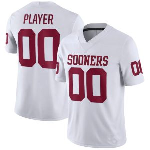 OklahomaSoonersJordanBrandPick-A-PlayerNILReplicaFootballJersey-White