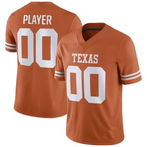 TexasLonghornsNikePick-A-PlayerNILReplicaFootballJersey-TexasOrange
