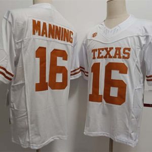 TexasLonghorns_16PeytonManningWhiteF.U.S.EStitchedJersey